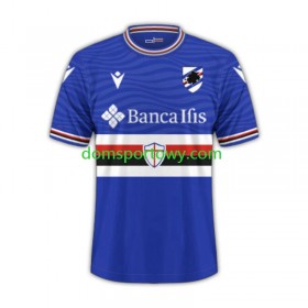 Koszulka Sampdoria Domowe Koszulki Piłkarskie 2023-2024 Krótki Rękaw